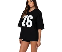 Edikted Women's 76 oversized T-shirt