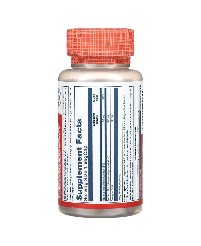 Solaray Red Yeast Rice CoQ-10