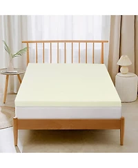 3'' Bed Mattress Topper Air Cotton for All Night s Comfy Soft Pad