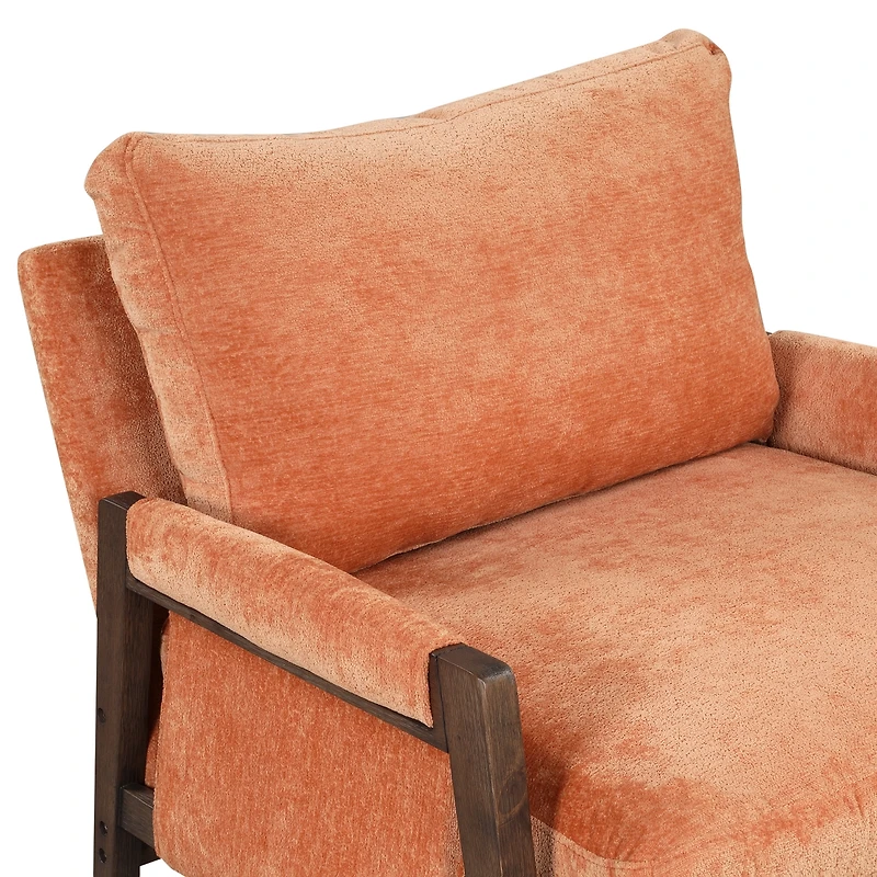 Streamdale Mid-Century Velvet Accent Chair