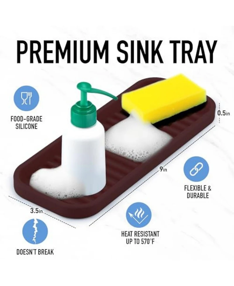 Silicone Sponge Holder for Kitchen Sink
