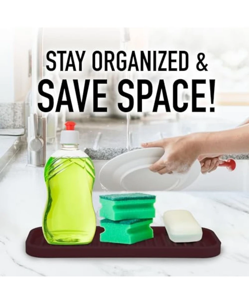 Silicone Sponge Holder for Kitchen Sink