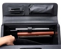 Alpine Swiss 19 Wheeled Briefcase Rolling Case Sales Sample Pilot Lawyer Attache