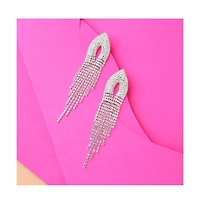 Sohi Women's Bling Drop Earrings