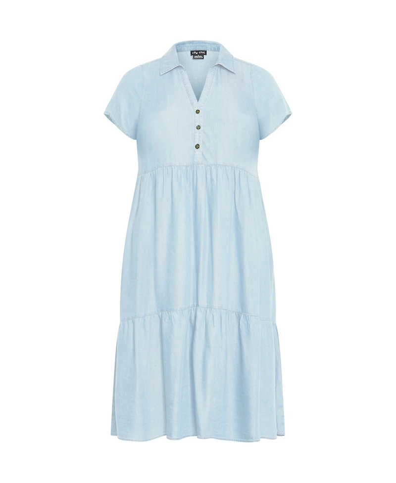 City Chic Women's Shyla Midi Dress