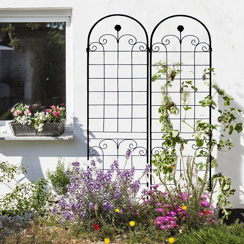 Streamdale Furniture Rustproof Metal Garden Trellis for Climbing Plants