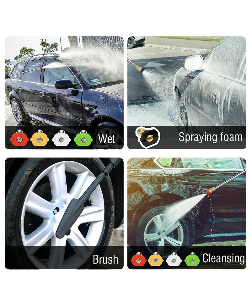 Slickblue 3000 Psi Electric High Pressure Washer With Patio Cleaner