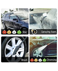 Slickblue 3000 Psi Electric High Pressure Washer With Patio Cleaner