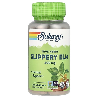 Solaray True Herbs Slippery Elm 400 mg