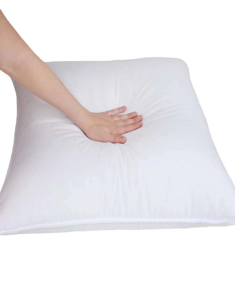 Superior Down Alternative Medium Firm Back Neck Support 2-Pack Pillows, King