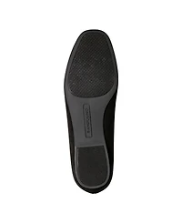 Bandolino Women's Meonna Square Toe Bow Detail Loafers