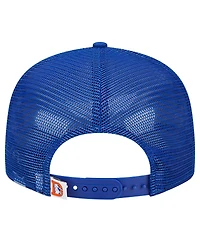 New Era Men's Royal Denver Broncos Main Trucker 9FIFTY Snapback Hat