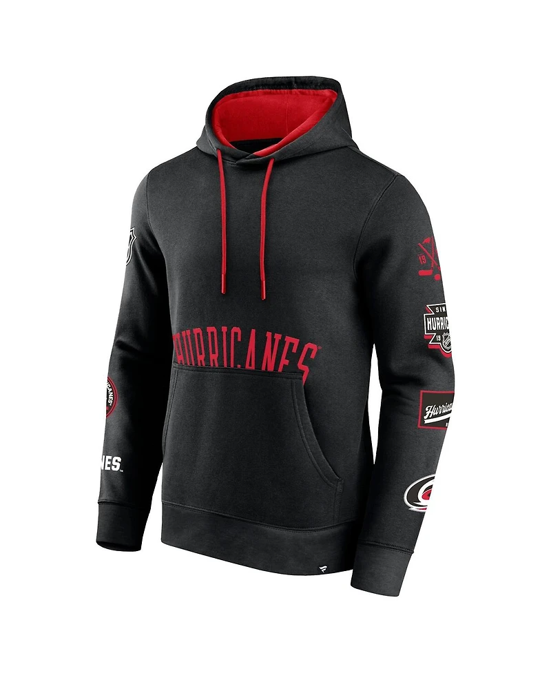 Fanatics Men's Carolina Hurricanes Wild Winner Fleece Pullover Hoodie