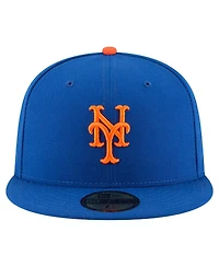 New Era Men's Dwight Gooden Royal York Mets Jersey Retirement 59FIFTY Fitted Hat