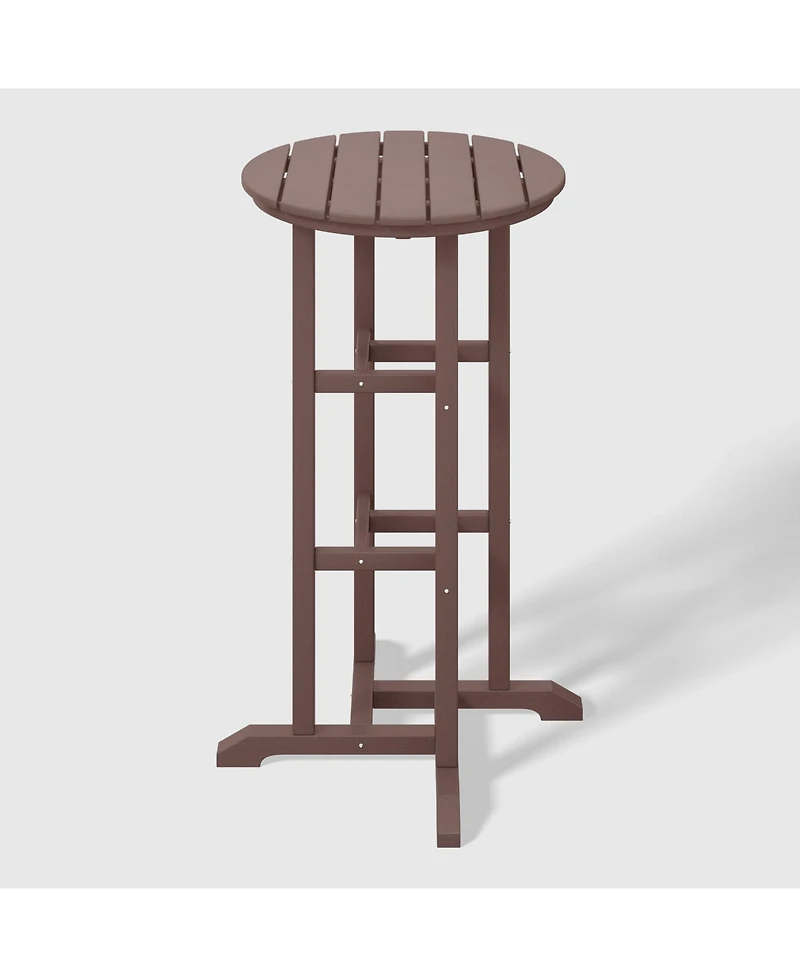 WestinTrends Outdoor Patio Bar Height Table and Stool -Piece Dining Set