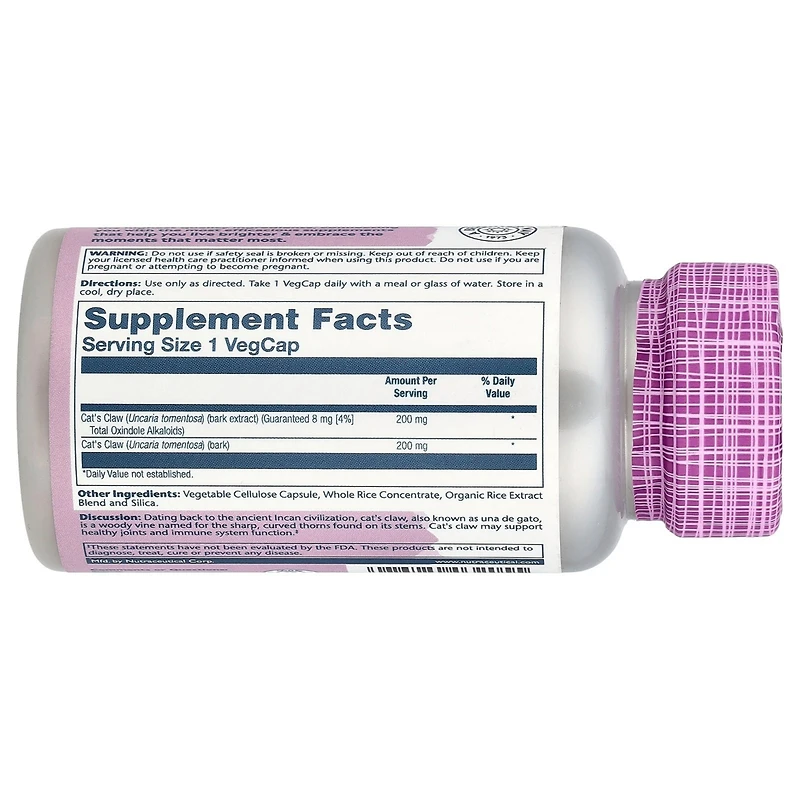Solaray Vital Extracts Cat's Claw