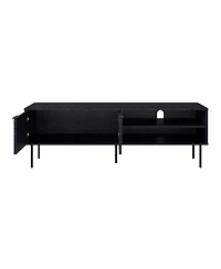 Amber & Emily Tv Stand with Fluted Doors for TVs up to 75"