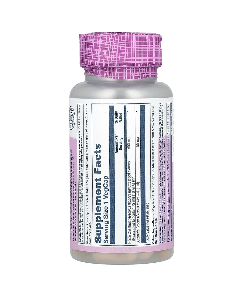 Solaray Vital Extracts Horse Chestnut 400 mg