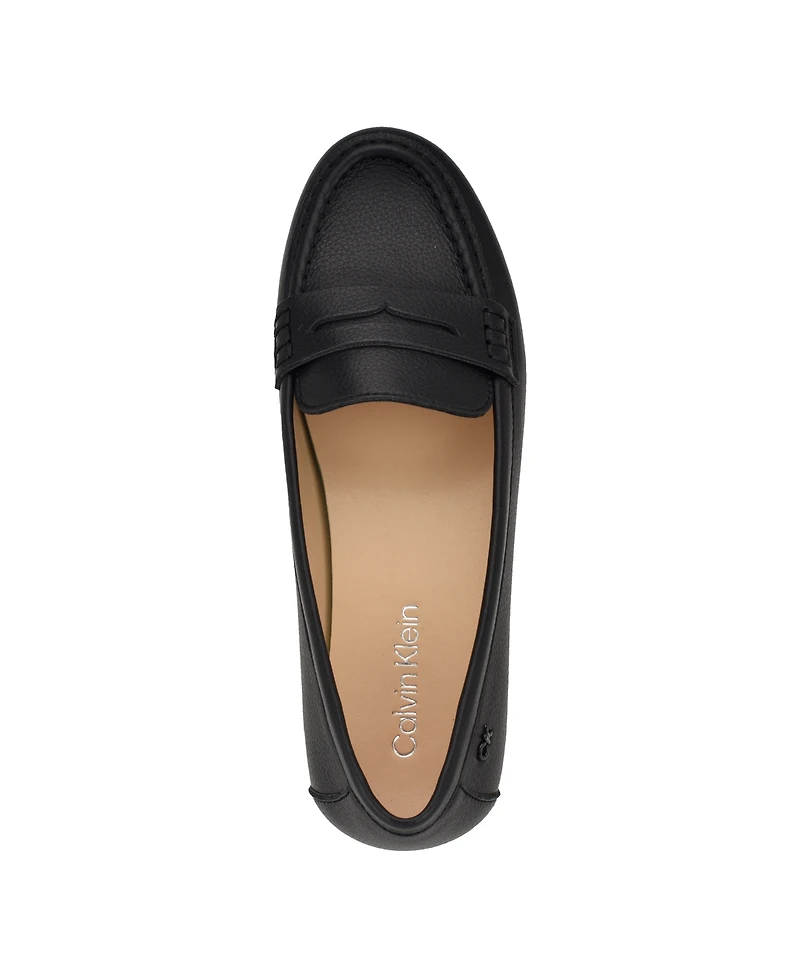 Calvin Klein Women's Lunya Slip-On Casual Flat Loafers