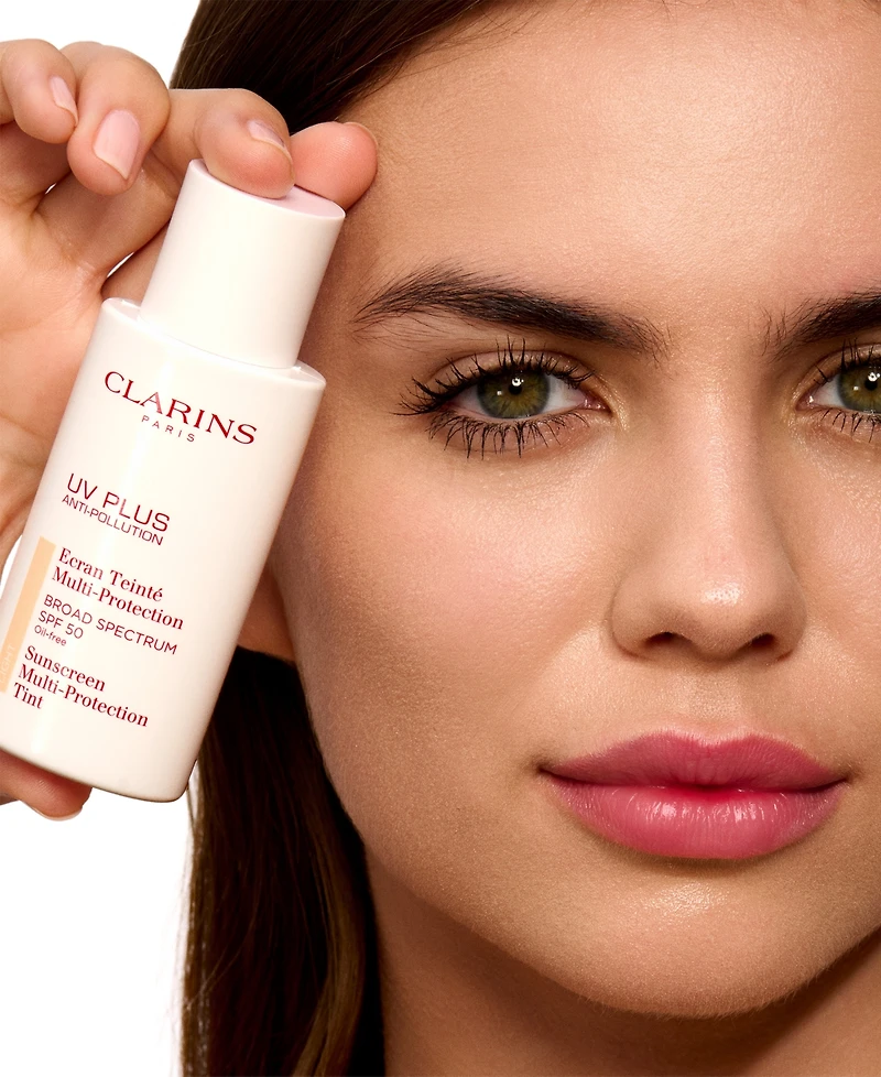 Clarins Uv Plus Anti-Pollution Tinted Face Sunscreen Spf 50