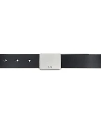 Calvin Klein Men's Logo Plaque Belt