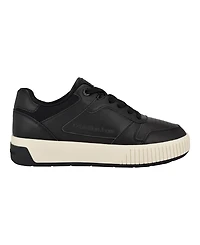 Calvin Klein Women's Ahliah Lace-Up Platform Casual Sneakers