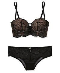 Adore Me Women's Margaritte Push Up Balconette Bra