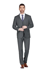 Braveman Men's 3-Piece Classic Fit Performance Stretch Suit
