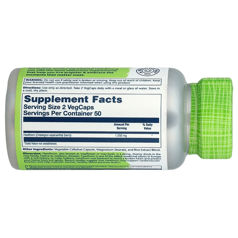 Solaray True Herbs Hawthorn