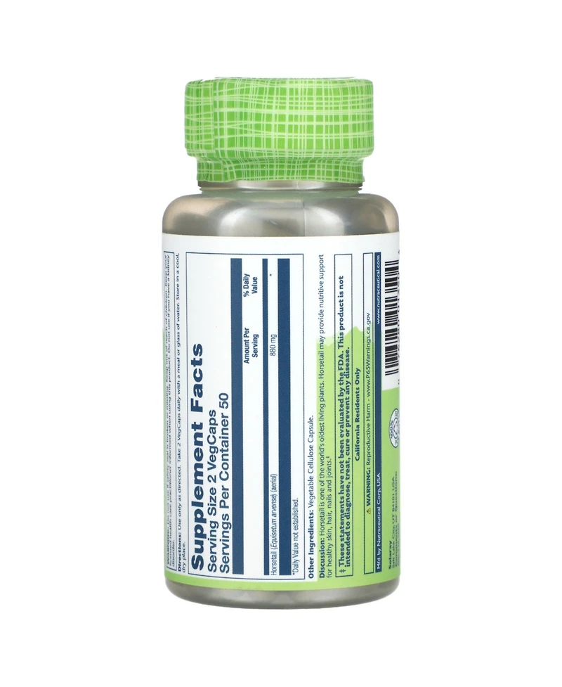 Solaray True Herbs Horsetail