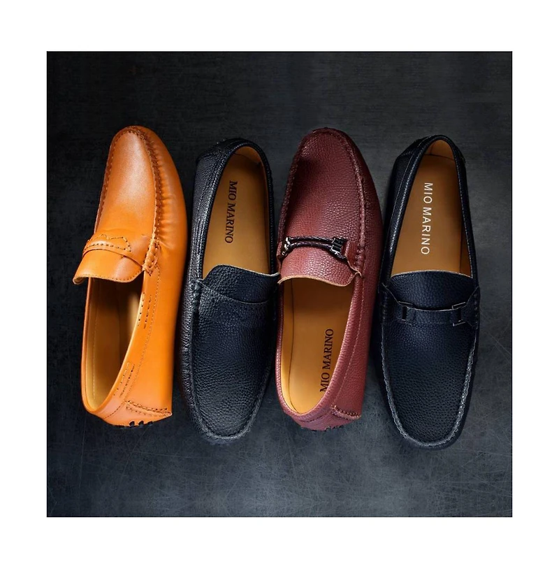 Mio Marino Men's Slip-On Tread Casual Loafers