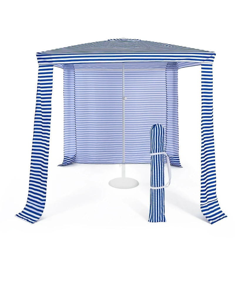 Slickblue 6.6 x 6.6 Feet Foldable and Easy-Setup Beach Canopy With Carry Bag