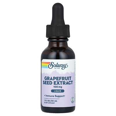 Solaray Grapefruit Seed Extract Liquid 100 mg