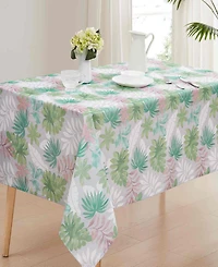 Izod Cove Palm Water-Resistant Indoor and Outdoor Tablecloth