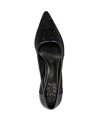 Naturalizer Women's Everly 4 Dress Pumps - Midnight Blue Faux Leather