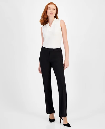 Anne Klein Bi-Stretch Modern Dress Pants