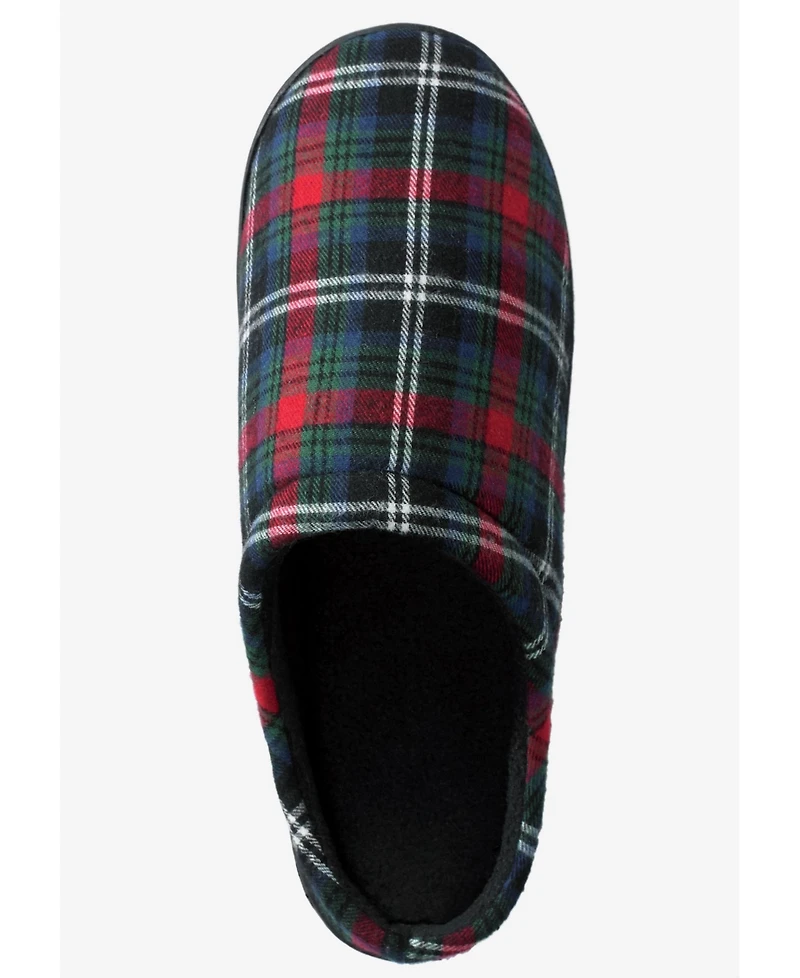 KingSize Men's Big & Tall Fleece Clog Slippers