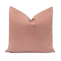 20" x French Linen Pillow with Removable Sham