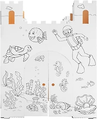 Easy Playhouse Sand Castle Craft Playhouse