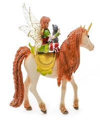 Schleich Bayala Fairy Marween Doll With Glitter Unicorn Playset