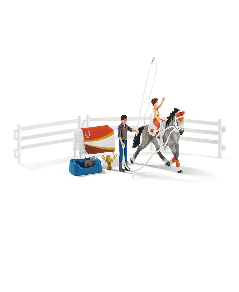 Schleich Horse Club Mia's Vaulting Set Playset
