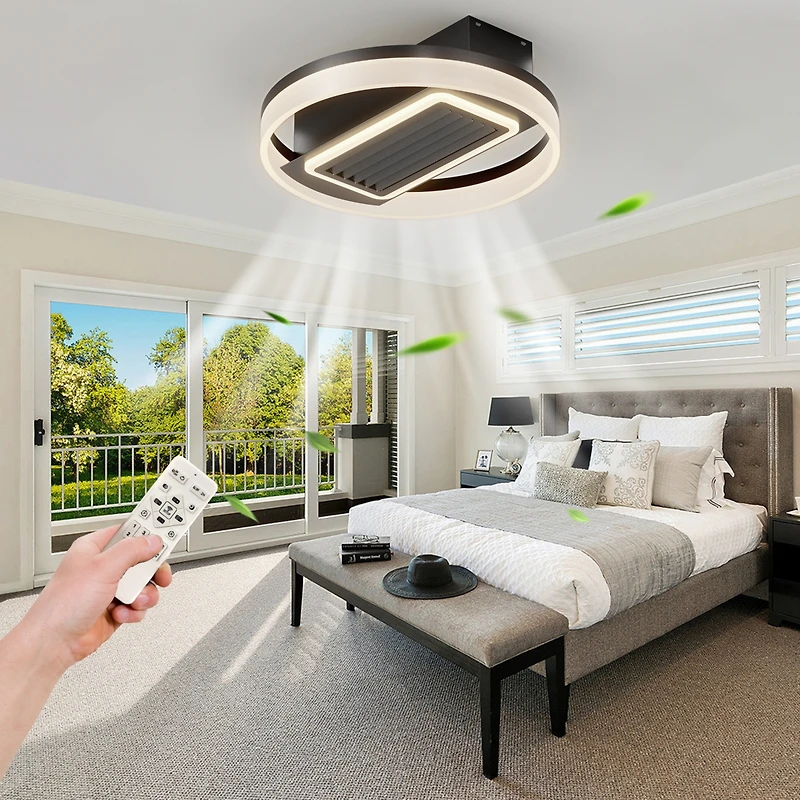 Streamdale 20" Bladeless Ceiling Fan with Remote