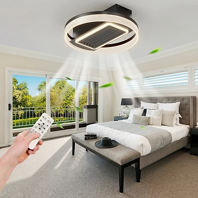 Streamdale 20" Bladeless Ceiling Fan with Remote