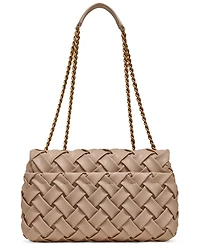 Karl Lagerfeld Paris Lafayette Leather Shoulder Bag