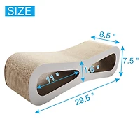 Streamdale Furniture Cat scratcher cat toy corrugated cardboard