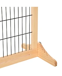 Expandable Pet Gate for Various Openings Adjustable up to 6 Feet, Safe and Stable