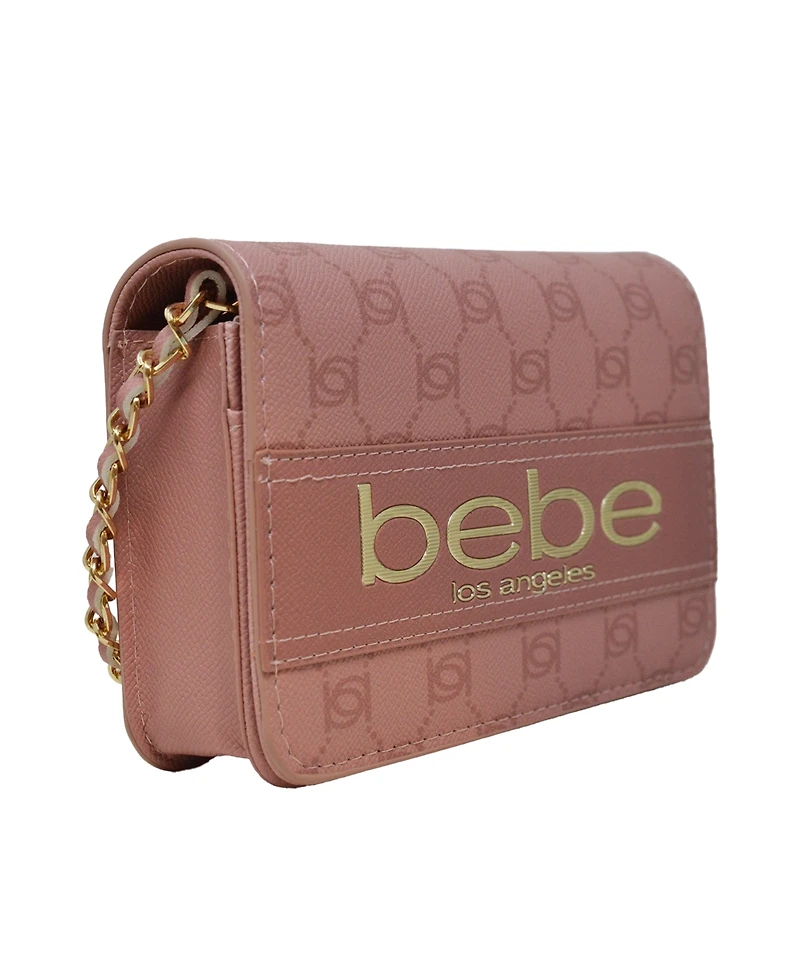 Bebe Serena Monogram Crossbody Bag
