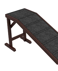 Streamdale Furniture Premium Carpet Pet Ramp - Easy Access for Cats, Dogs, and Puppies