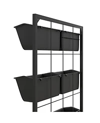 3-Tier Vertical Hanging Wall Planter for Outdoor and Indoor Spaces