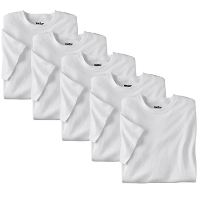 KingSize Big & Tall 5-Pack Cotton Crewneck Undershirts
